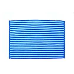 Mavi Transparan Amerikan Servis